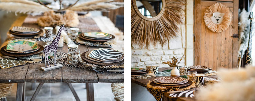 safari jungle juhlateema