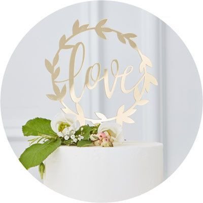 Hääkakun koristeet