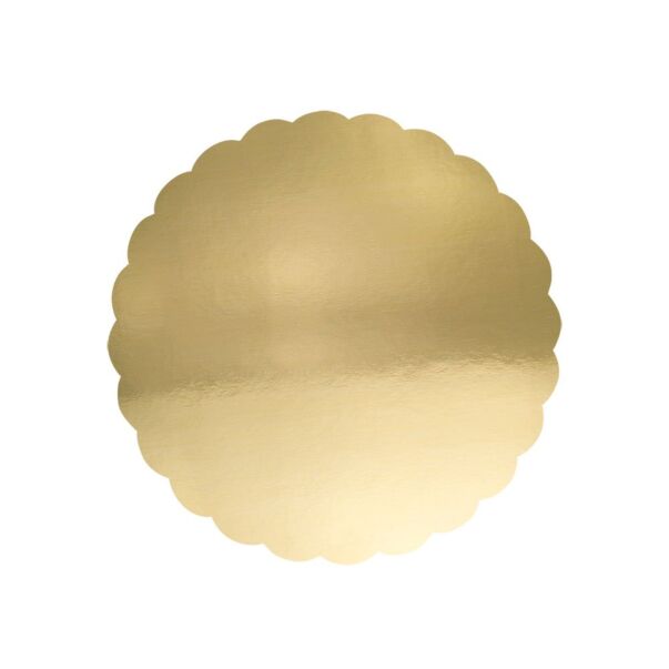 Näyttävät kultaiset kakkualustat, 3 kpl.