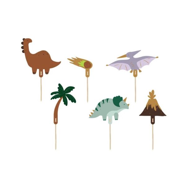 Kakkukoriste - Dinosaurus, 6kpl
