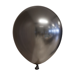 Chrome ilmapallot, space gray, 30cm, 10kpl