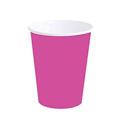 Pahvimukit - Neonpinkki, 6kpl