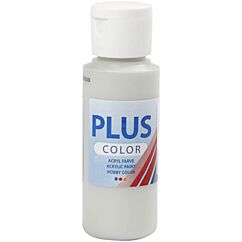 Plus Color Askartelumaali, Akryylimaali, Vaaleanharmaa.