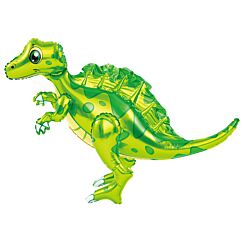 Dinosaurus 3D Foliopallo - Spinosaurus, Vihreä, 75x60 cm