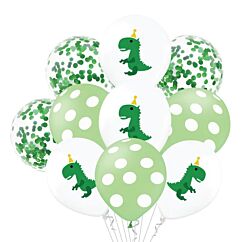 Ilmapallot - Dinosaurus, 30cm, 10kpl