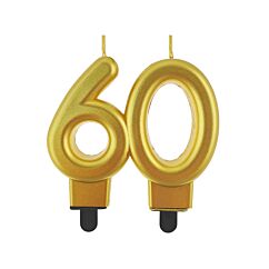 Kakkukynttilä, kulta-nro60