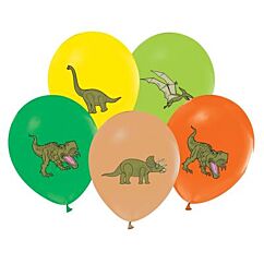 Ilmapallot - Dinosaurukset, 30cm, 5kpl