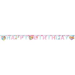Banneri - Disney Prinsessat, Happy Birthday, 2m