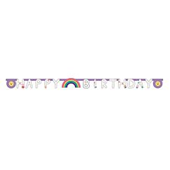 Banneri - Happy Birthday - Pipsa Possu, 220cm