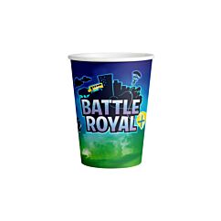 Pahvilautaset - Battle Royal, 23cm, 8kpl