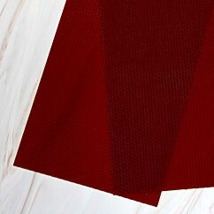 Mehiläisvahalevy – Tummanpunainen, 38x22cm