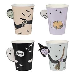 Pahvimukit - Cute Halloween, 8kpl