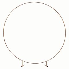 Pyöreä hääkaari - Kupari, 2m