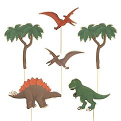Kakkukoristetikut, Dinosaurukset, 6kpl