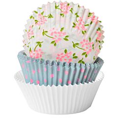 Muffinivuoat - Sweet Roses, 75kpl