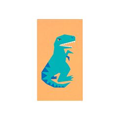 Pieni muistivihko dinosaurus T-rex kuvalla. Sopii esimerkikis kaverilahjaksi tai pinjatan täytteeksi.