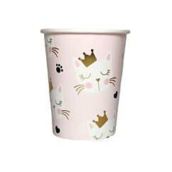 Pahvimukit - Prinsessakissat, 6kpl