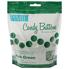 Candy Buttons - Dark Green, 340g