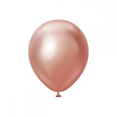 Ilmapallot - Chrome Rose Gold, 30cm, 10kpl