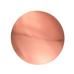 Pyöreä kakkualusta - ruusukulta, 3 kpl