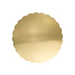 Näyttävät kultaiset kakkualustat, 3 kpl.