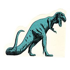 T-rex -muotoiset servetit, 16 kpl.