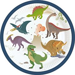Dinosaurus pahvilautaset, 8 kpl.