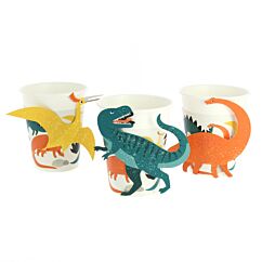 Eco Pahvimukit, Dinosaurukset, 6kpl