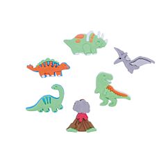 FunCakes Sugar Decoration Dino - Dinosaurus sokerikoristeet, 8 kpl.