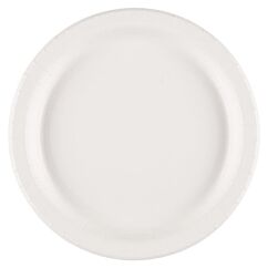 Isot pahvilautaset - Valkoinen BIO, 26cm, 10kpl