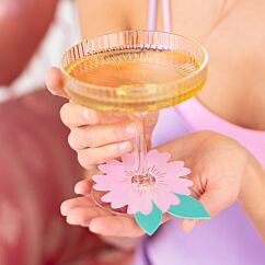 Lasimerkki - Kukat, 10 kpl