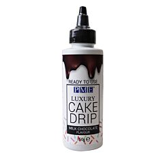 PME Luxury Cake Drip - 150g maitosuklaakuorrute kätevässä pullossa.