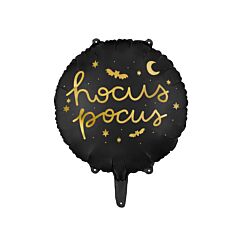 Foliopallo - Hocus Pocus, musta, 45cm