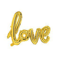Foliopallo - Love - Kultainen