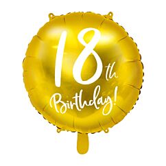 Folipallo, 18th Birthday!, Kulta, 45cm