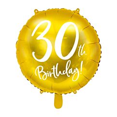 Folipallo, 30th Birthday!, Kulta, 45cm