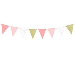 Lippuviiri Vaaleanpunainen-Kulta