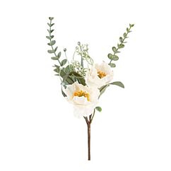 Kukkakimppu - Hortensia, Valkoinen,51cm
