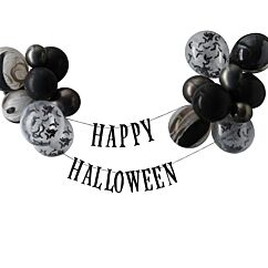 Happy Halloween - Banneri ja Ilmapallot