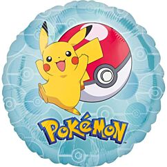 Foliopallo - Pikachu & Pokemon-pallo, 43cm