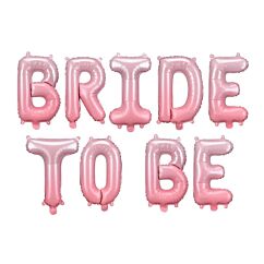 Foliopallo - Bride to be, Pinkki
