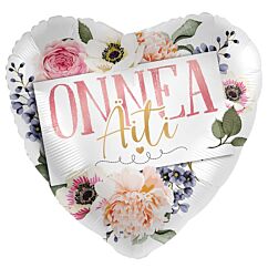 Foliopallo - Onnea äiti, 43cm