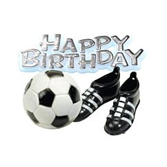 Kakkukoriste, Samppanjapullo, Happy Birthday
