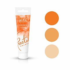 Fractal Colors FullFill Gel Orange - Oranssinen pastaväri, 30g.