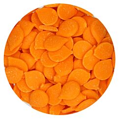 FunCakes Deco Melts Orange - Oranssit suklaanapit, 250g.