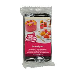 FunCakes Marzipan Midnight Black - Musta marsipaani, 250g.