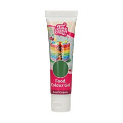 FunCakes FunColours Gel Food Colour Leaf Green - Lehdenvihreä pastaväri, 30g.