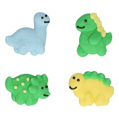 FunCakes Sugar Decoration Dino - Dinosaurus sokerikoristeet, 8 kpl.