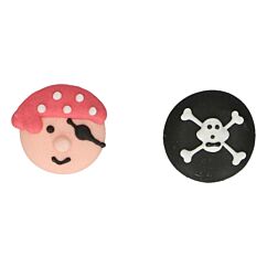 FunCakes sokerikoristeet - Merirosvo, 8 kpl.
