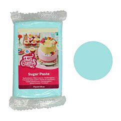 FunCakes Sugar Paste Pastel Blue - Pastellinsininen sokerimassa, 250g.